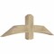 Ekena Millwork Bellingham Rough Sawn Timber Gable Bracket, Douglas Fir, 60"W x 17"H x 4"D x 6"F, 7/12 Pitch GBW060X17X0406BEL00RDF - alternate 5